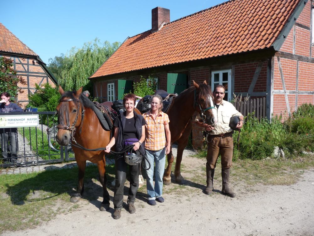 begeisterte Wanderreiter aus dem Schwabenland